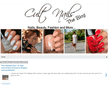 Tablet Screenshot of cultnailsblog.com